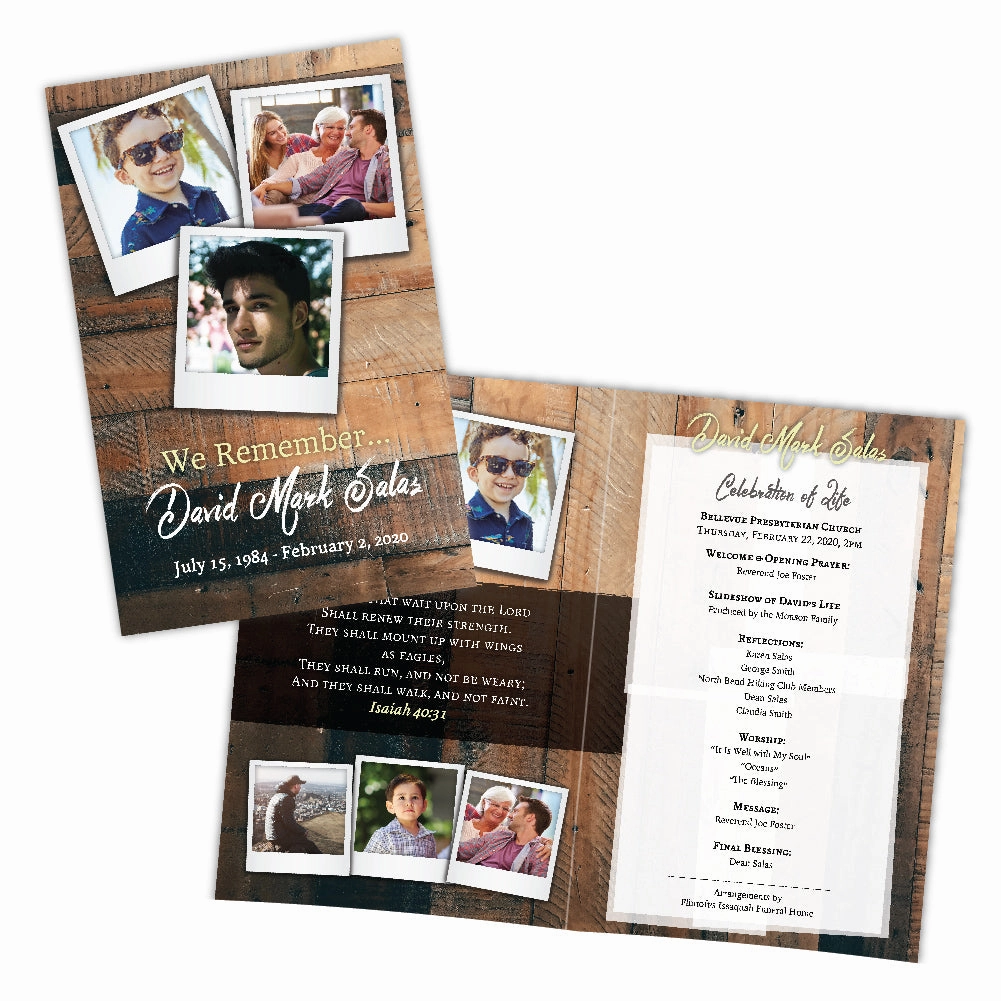 Polaroid Paneling Folder
