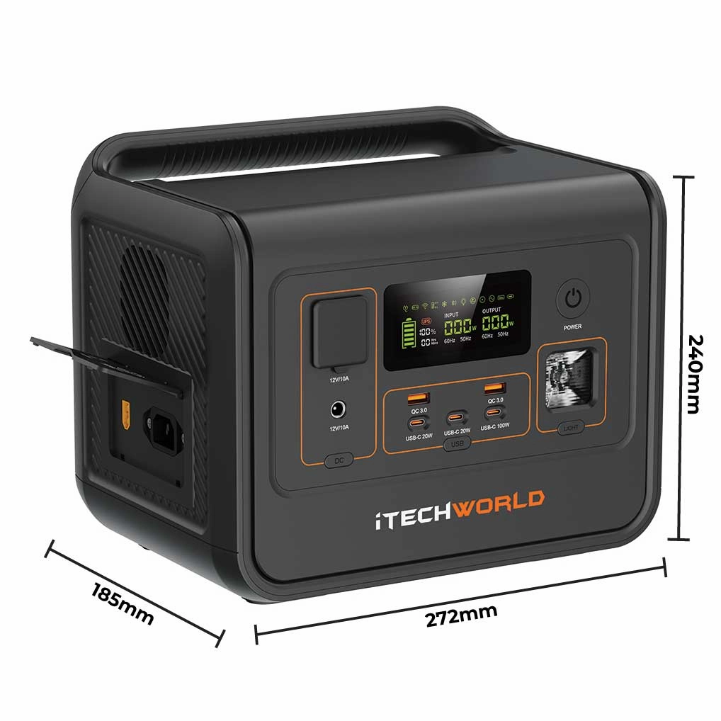 PS800 | Portable Lithium Power Station | 800W 40Ah