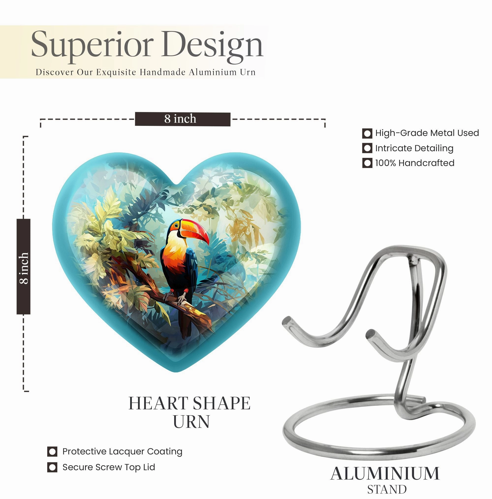 Puffin Bird Cremation : A Treasured Funeral Urn for Loving Mom