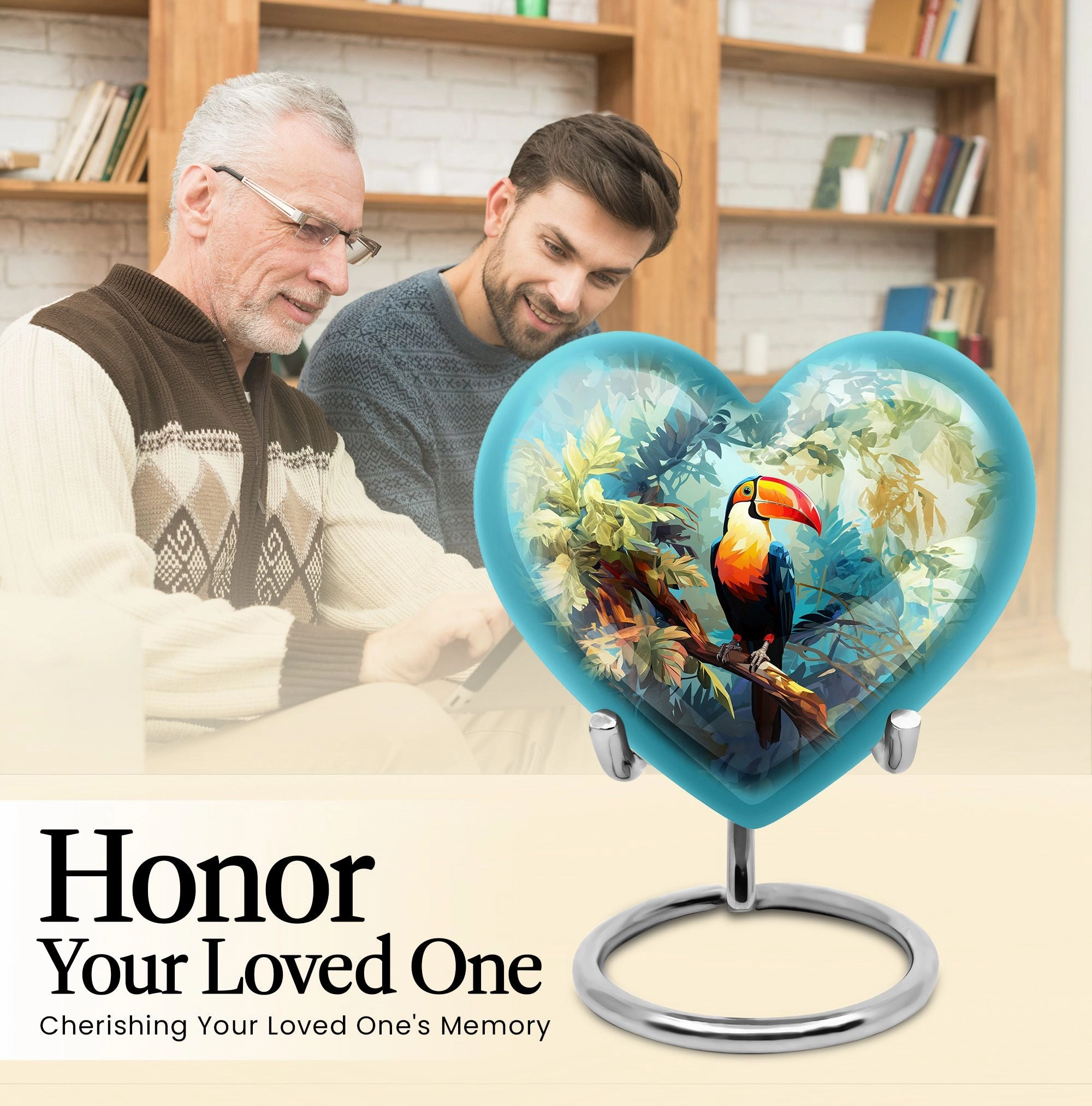 Puffin Bird Cremation : A Treasured Funeral Urn for Loving Mom