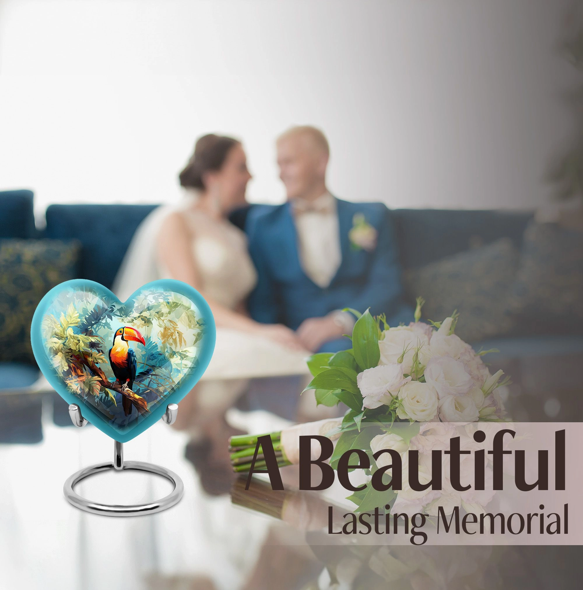 Puffin Bird Cremation : A Treasured Funeral Urn for Loving Mom