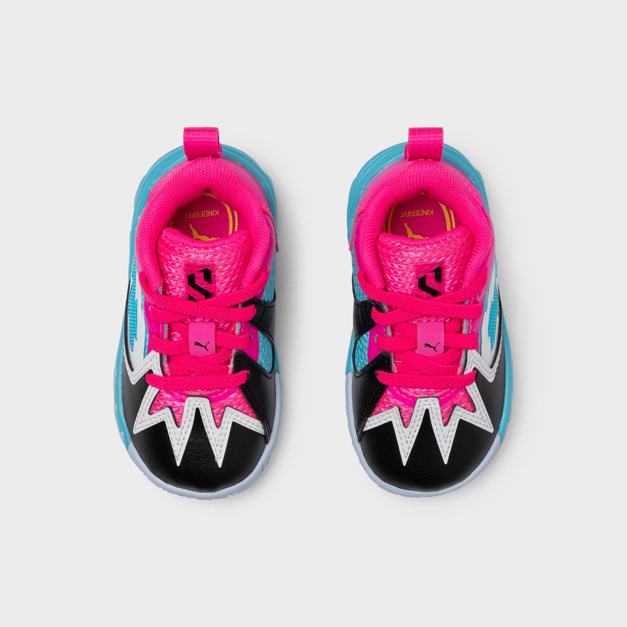 Puma Toddlers' Scoot 1 Pink / Blue - Silver