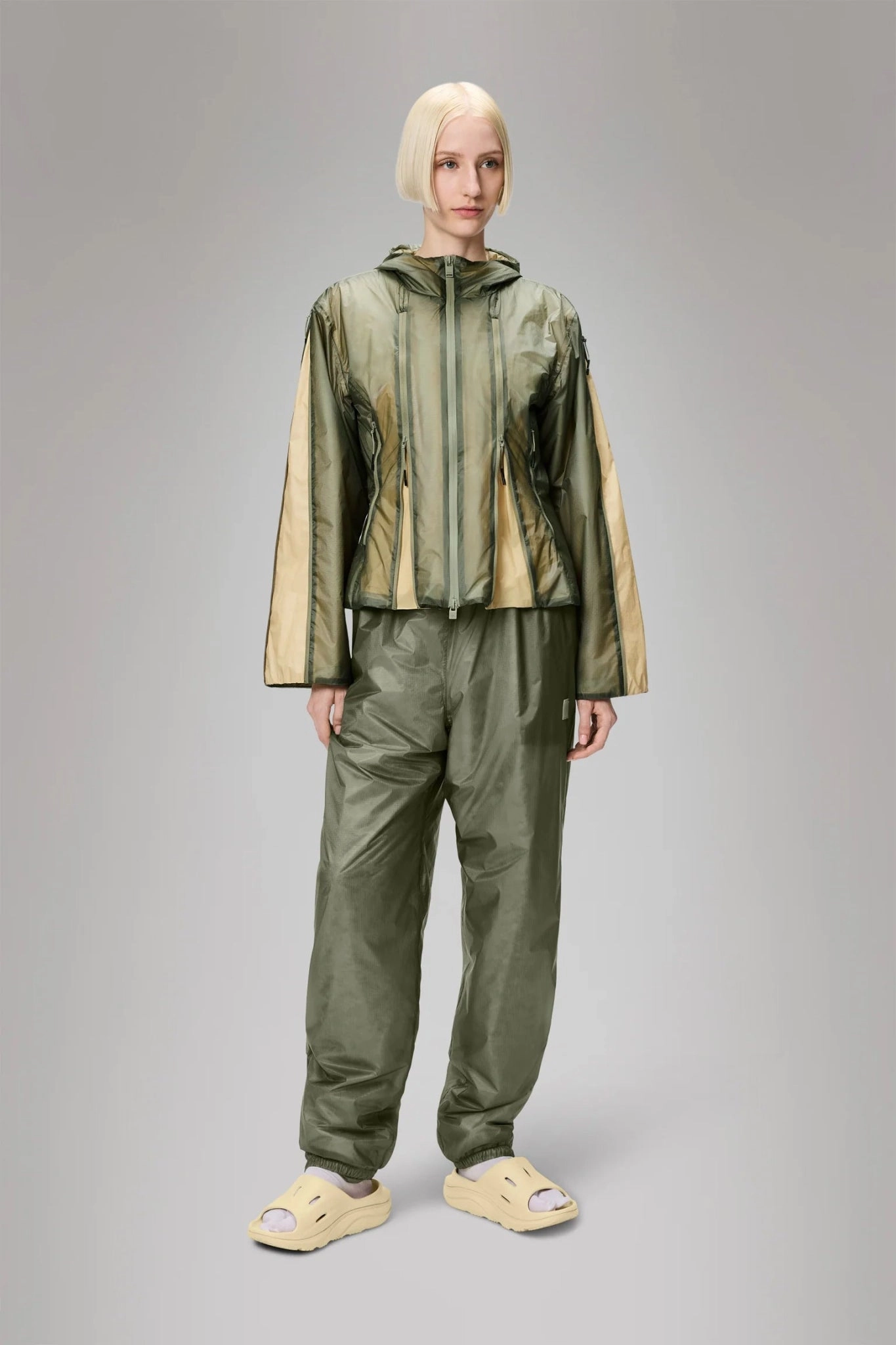 RAINS - Kauto Visioin Insulated Curve Jacket in Drift