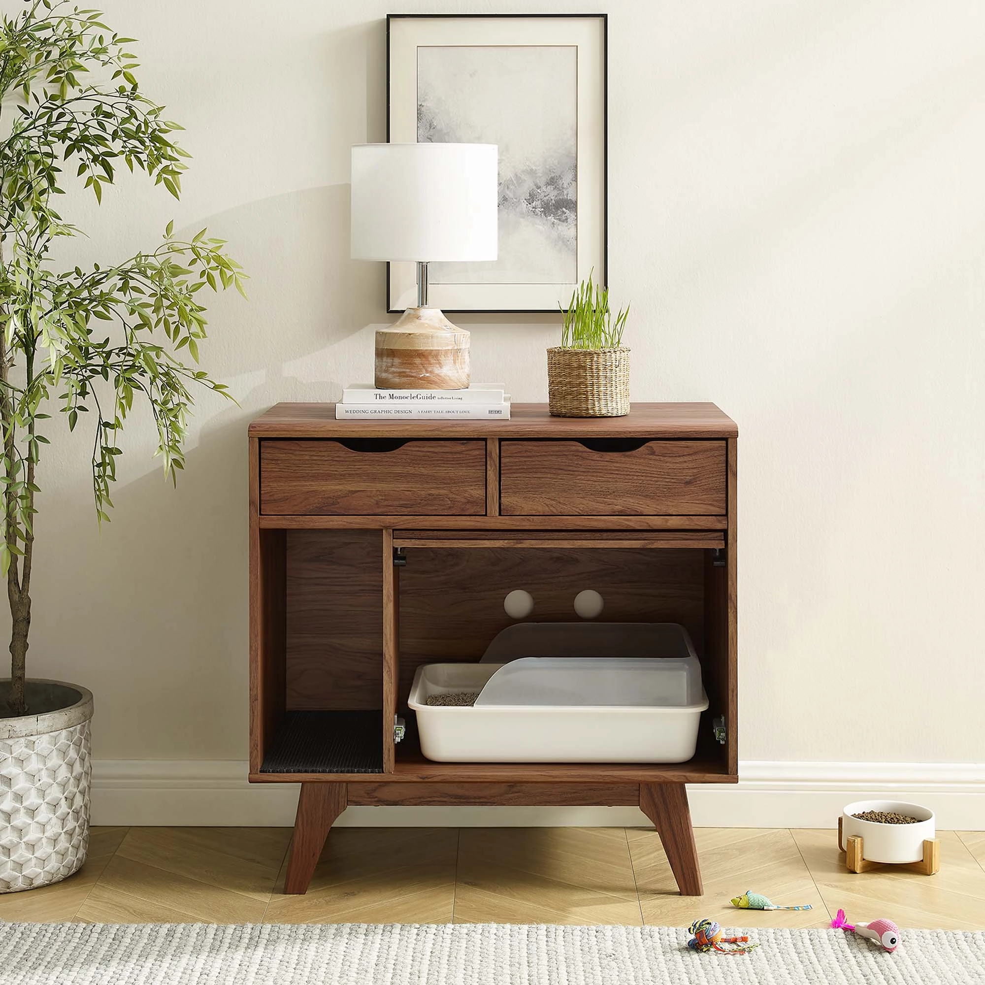 Render Cat Cabinet by Modway