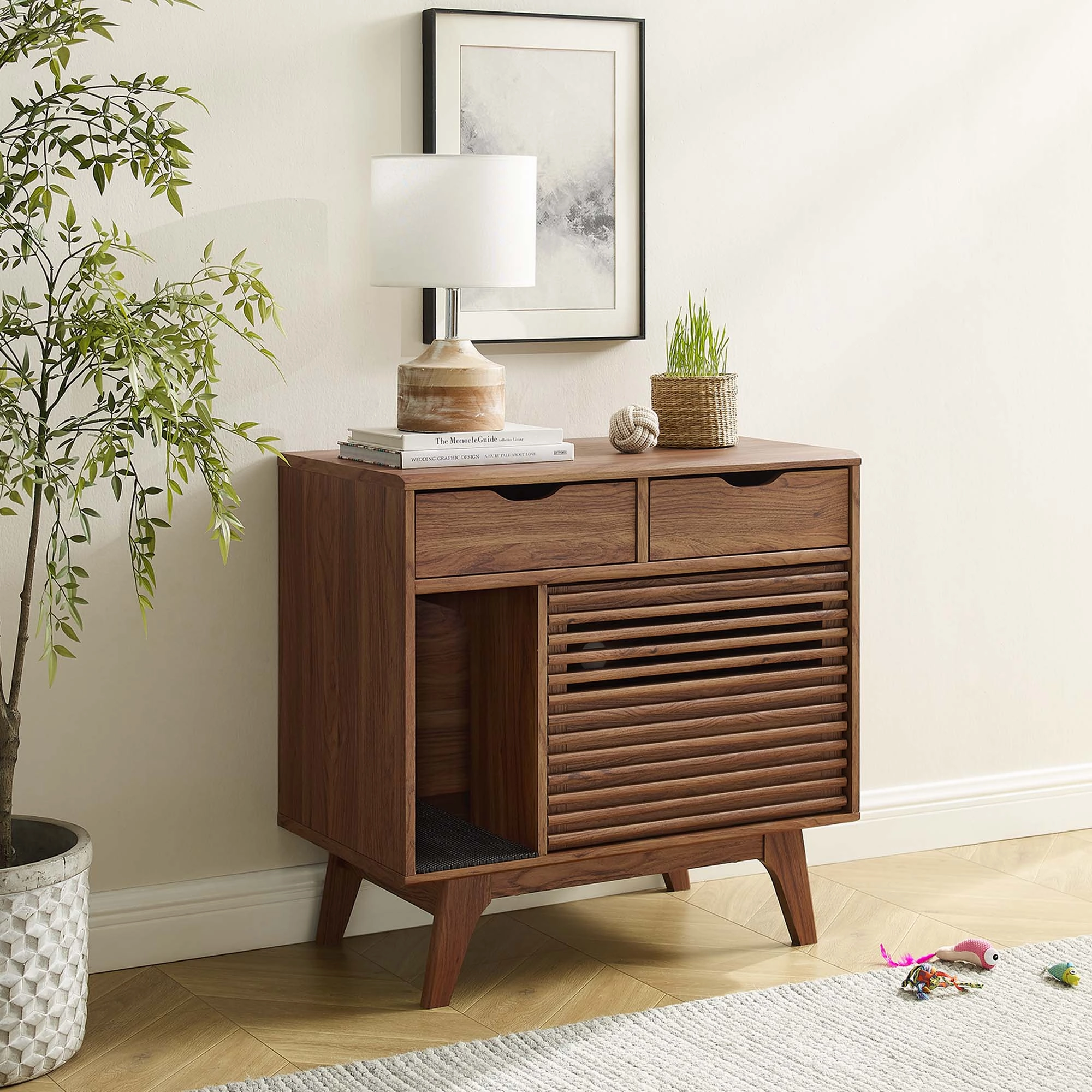 Render Cat Cabinet by Modway