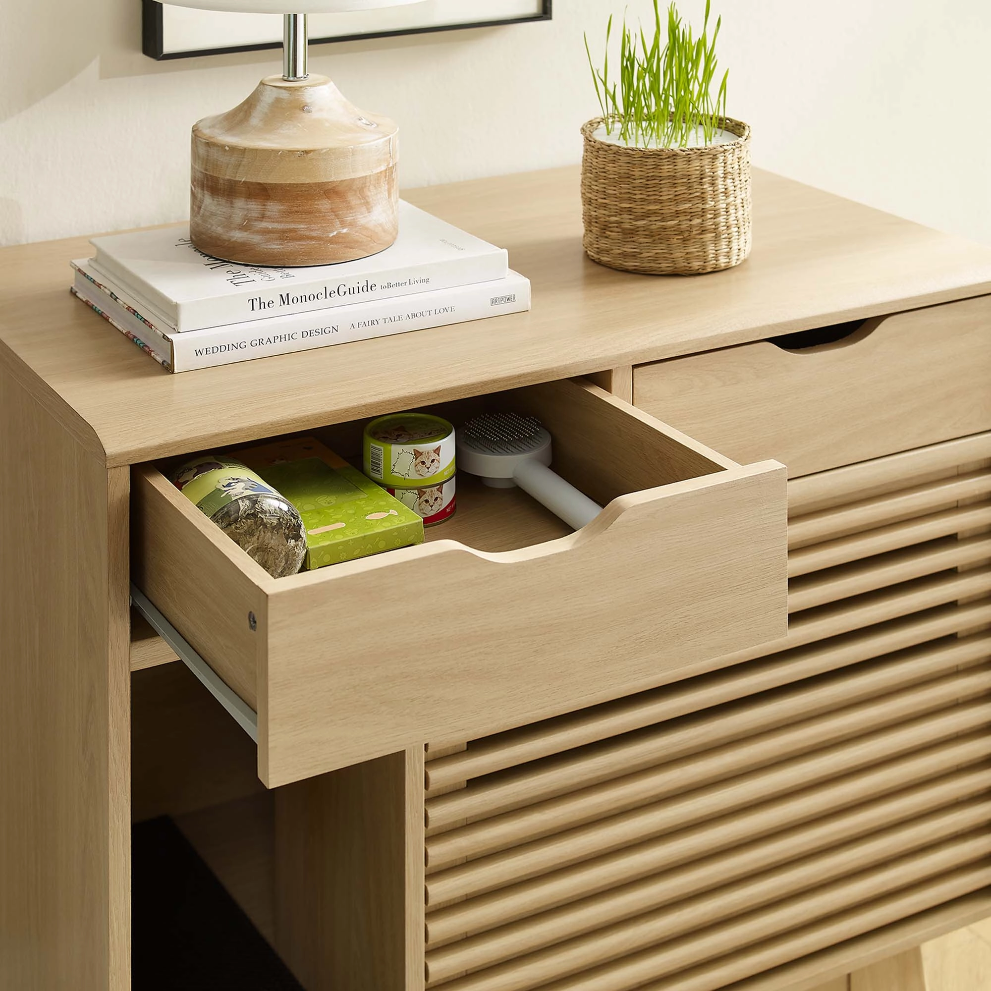 Render Cat Cabinet by Modway