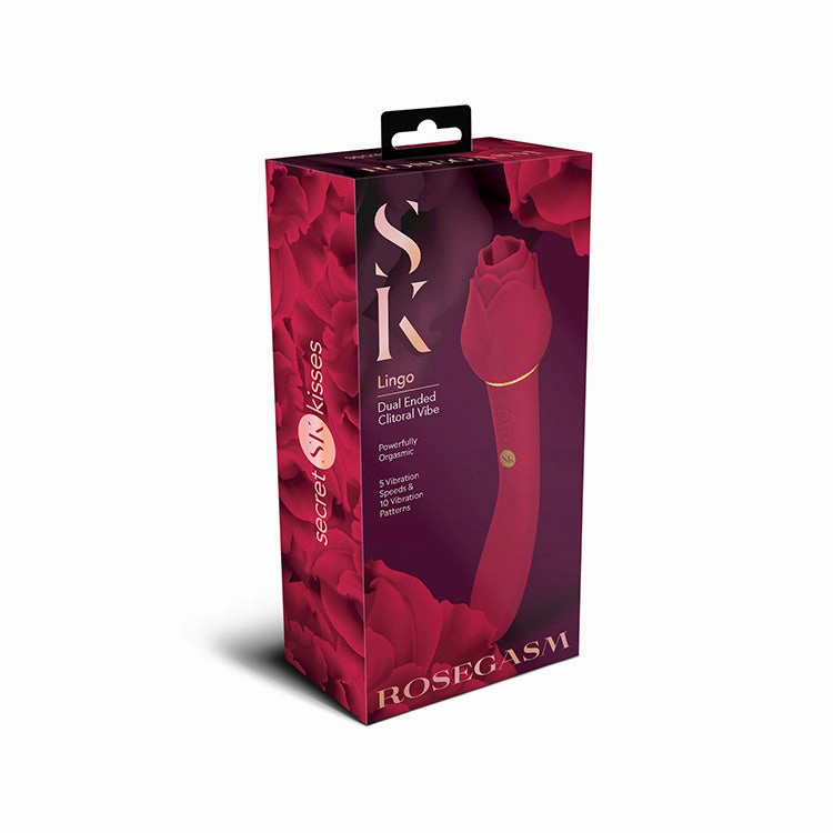 Rosegasm Lingo Dual Ended Clitoral Vibe