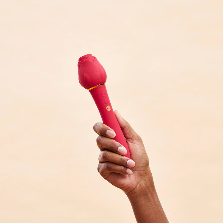 Rosegasm Twosome Dual Ended Suction Vibe