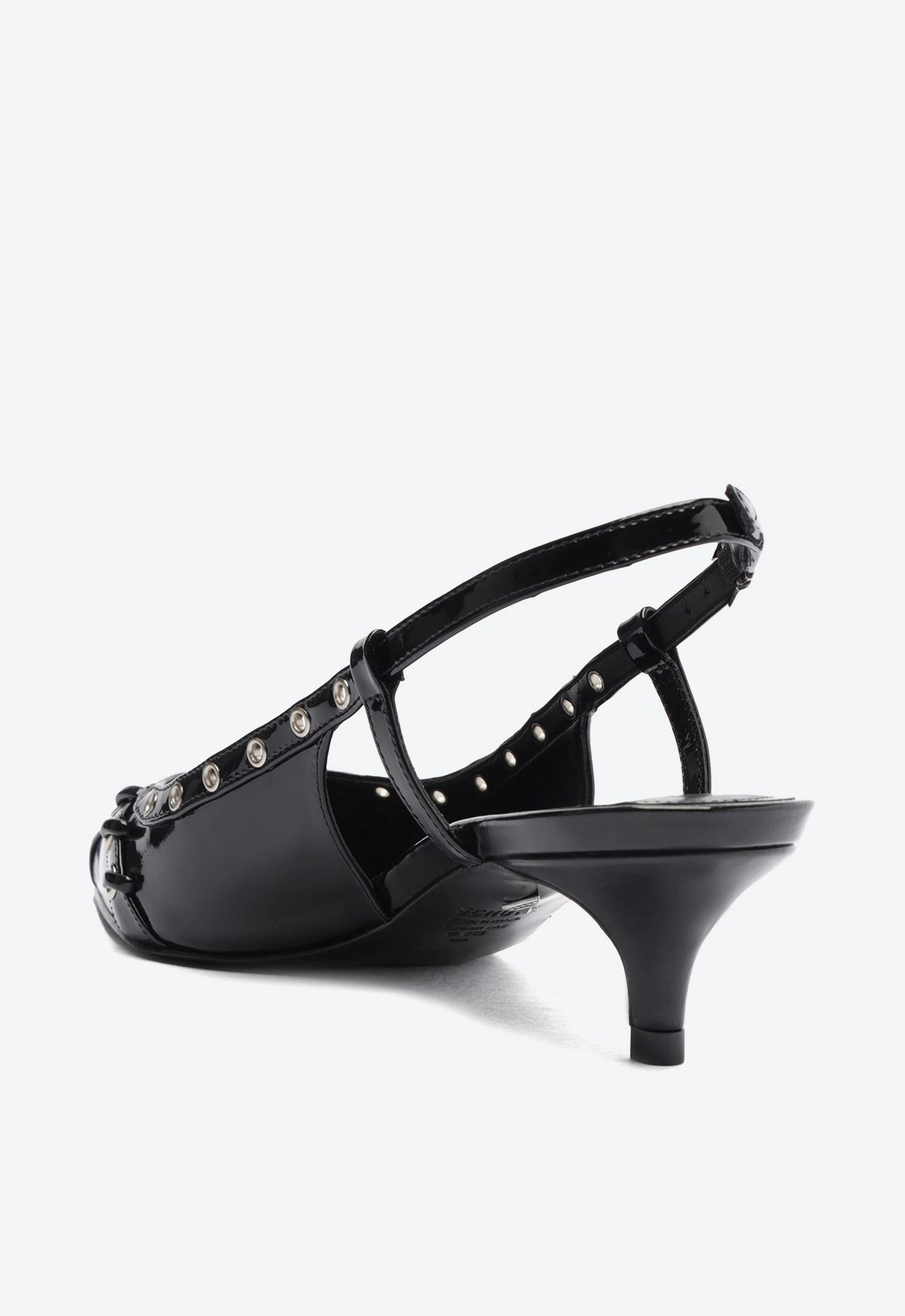 Ruth Mid Patent Leather Pump