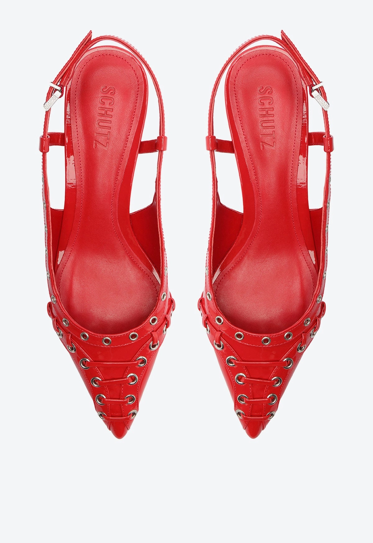 Ruth Mid Patent Leather Pump