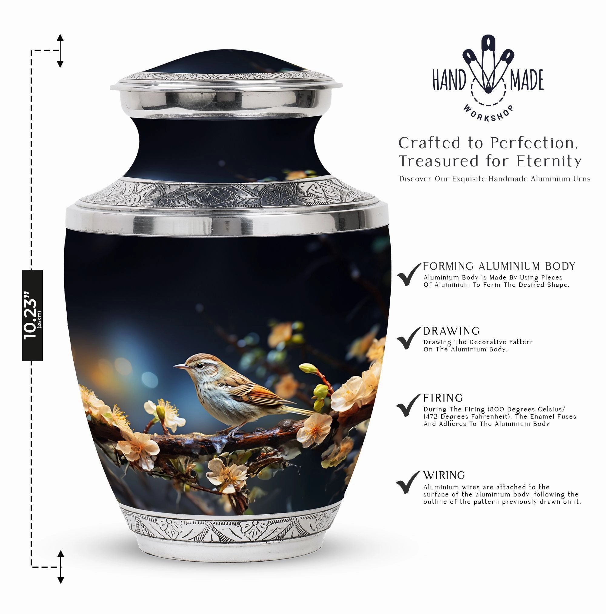 Sparrow Sanctuary: Eminent Cremation Urn For Cherishing Memories