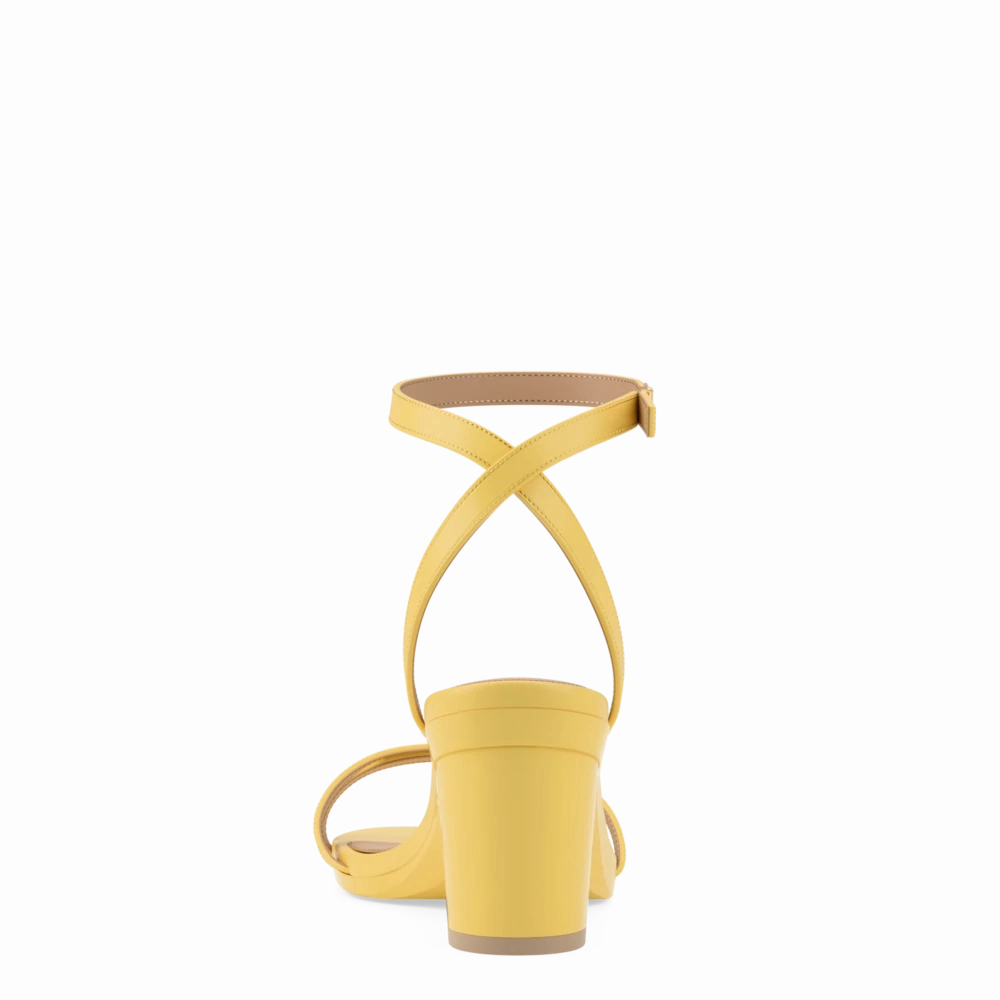 The Brynn - Limoncello Leather 3 Block