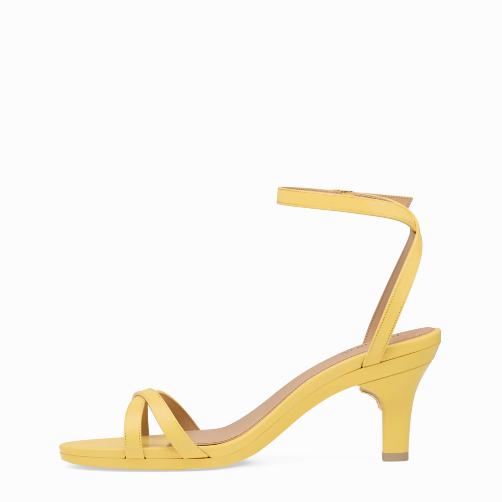 The Brynn - Limoncello Leather 3 Stiletto
