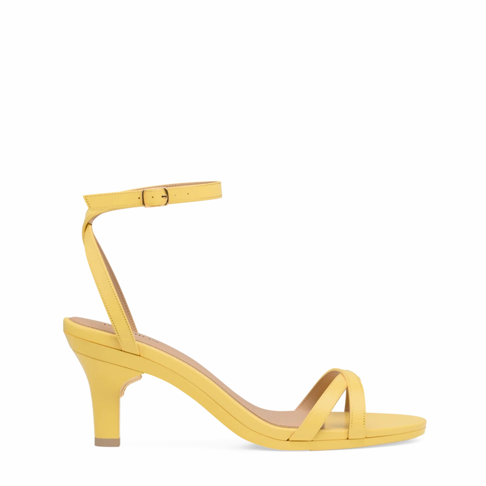 The Brynn - Limoncello Leather 3 Stiletto