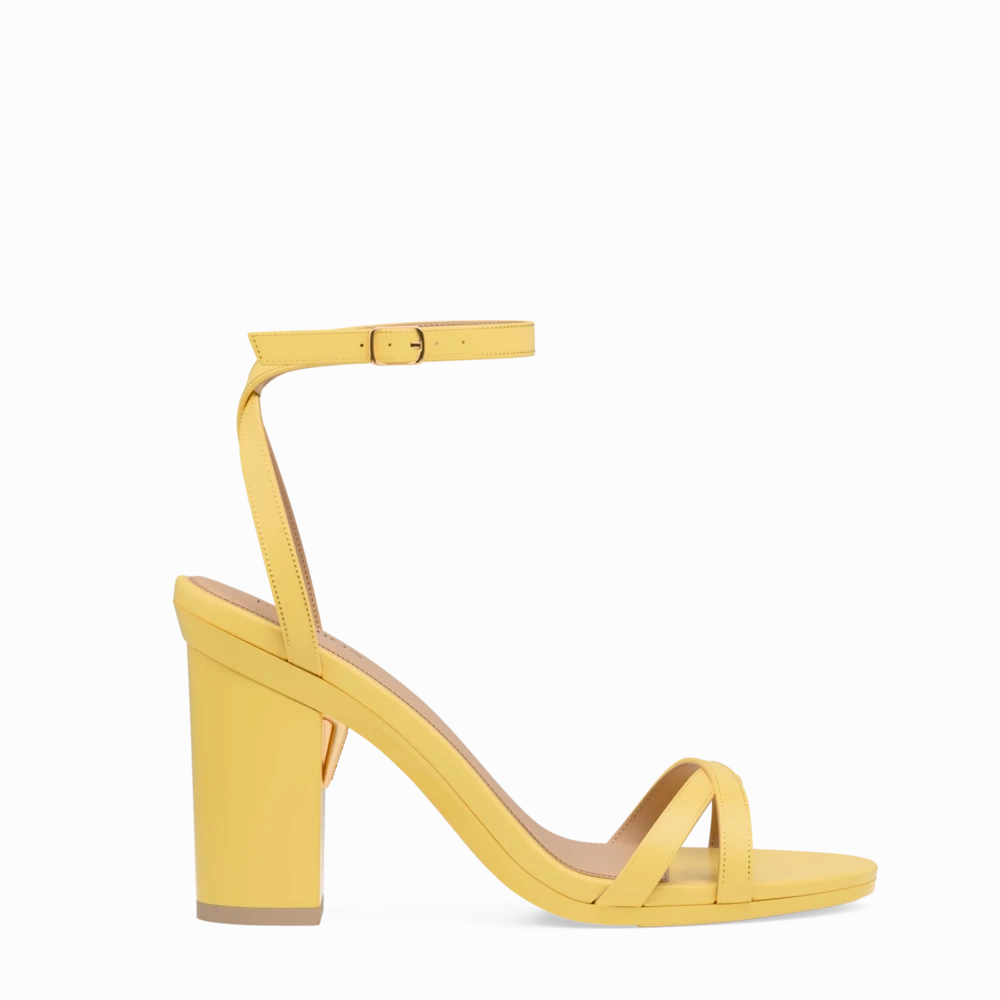 The Brynn - Limoncello Leather 4 Block