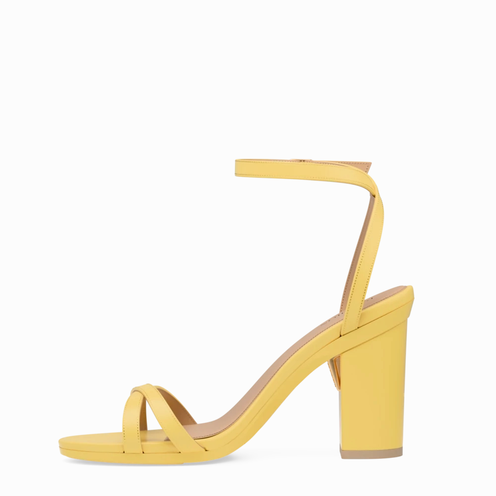 The Brynn - Limoncello Leather 4 Block