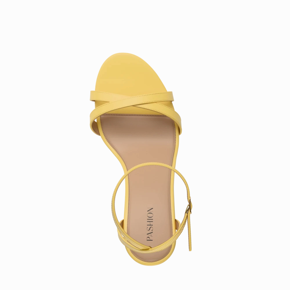 The Brynn - Limoncello Leather 4 Stiletto