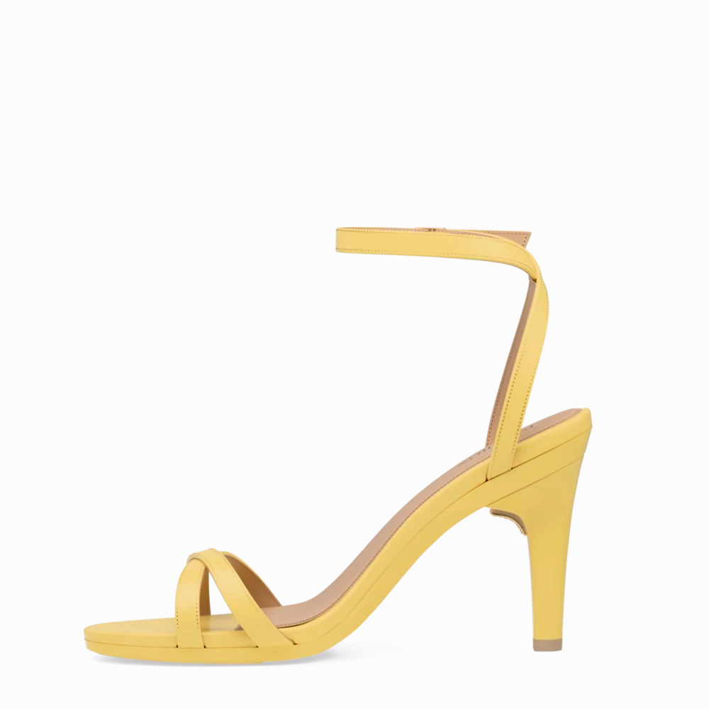 The Brynn - Limoncello Leather 4 Stiletto