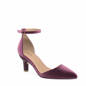 The D'Orsay - Sugar Plum Velvet 3 Stiletto - FINAL SALE