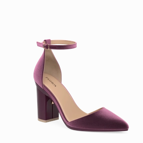 The D'Orsay - Sugar Plum Velvet 4 Block - FINAL SALE