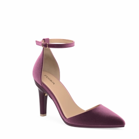 The D'Orsay - Sugar Plum Velvet 4 Stiletto - FINAL SALE