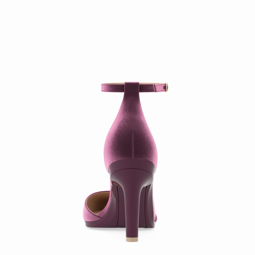 The D'Orsay - Sugar Plum Velvet 4 Stiletto - FINAL SALE