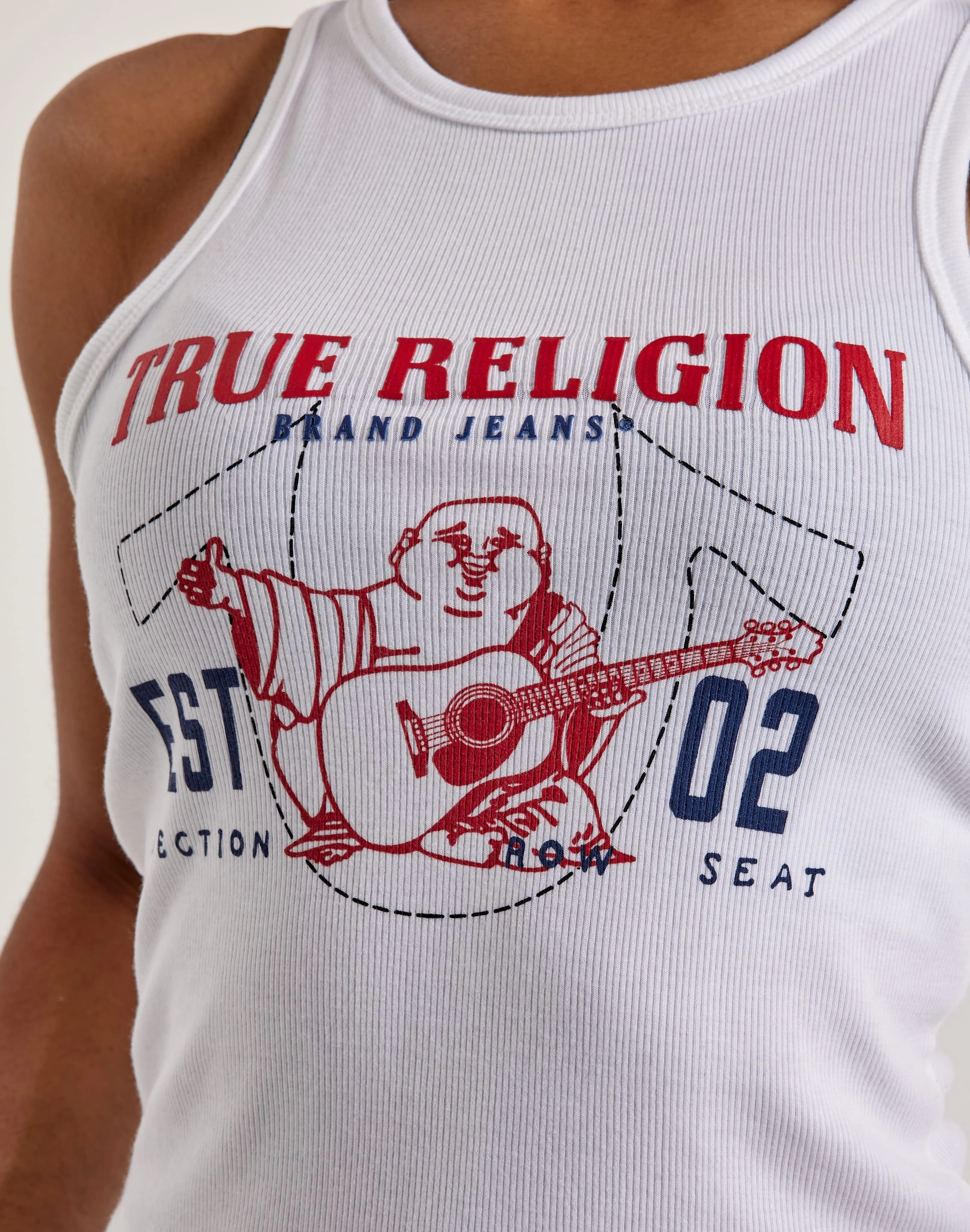True Religion Buddha Goddess Tank Top