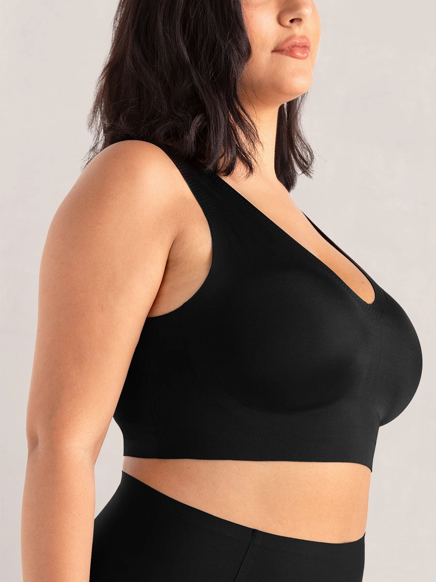 Truekind® Everyday Comfort V-Neck Bralette