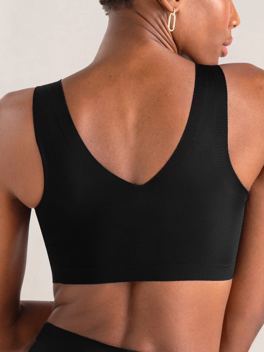 Truekind® Everyday Comfort V-Neck Bralette