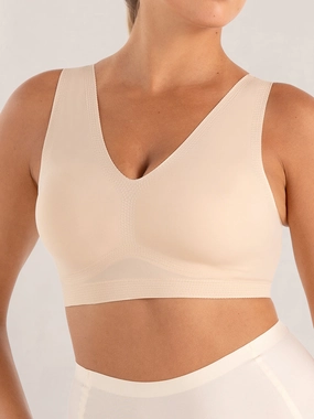 Truekind® Everyday Comfort V-Neck Bralette