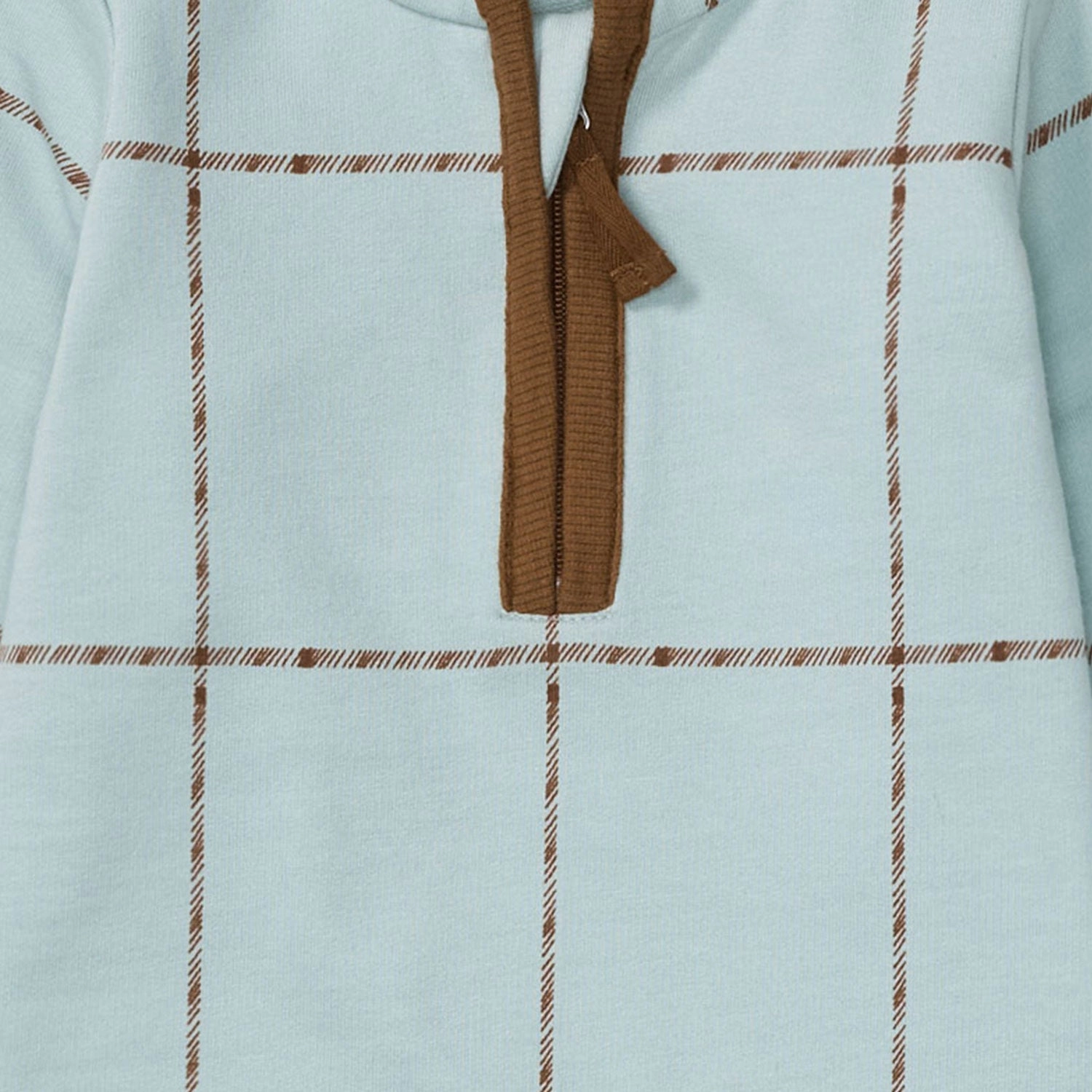 Window Plaid Jumpsuit - Rainfall
