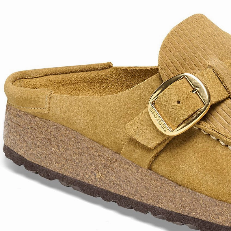 Women's Buckley Narrow Corduroy Cork Brown Suede