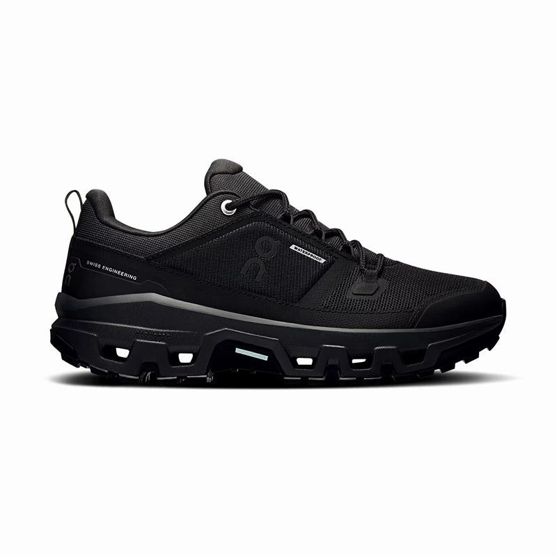 Women's Cloudrock Low Waterproof Black/Black
