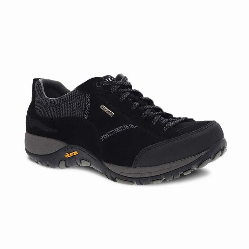 Women's Paisley Waterproof Black/Black Suede