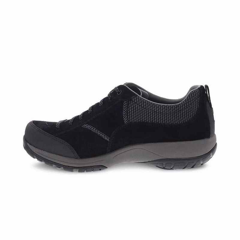 Women's Paisley Waterproof Black/Black Suede