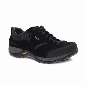 Women's Paisley Waterproof Black/Black Suede