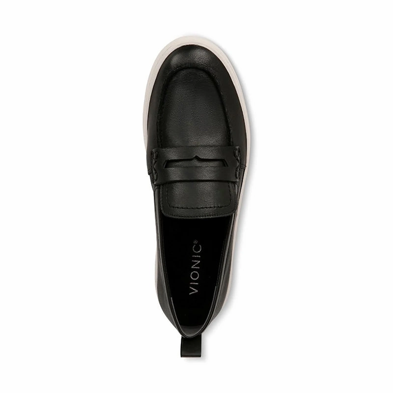 Women's Uptown Black Leather