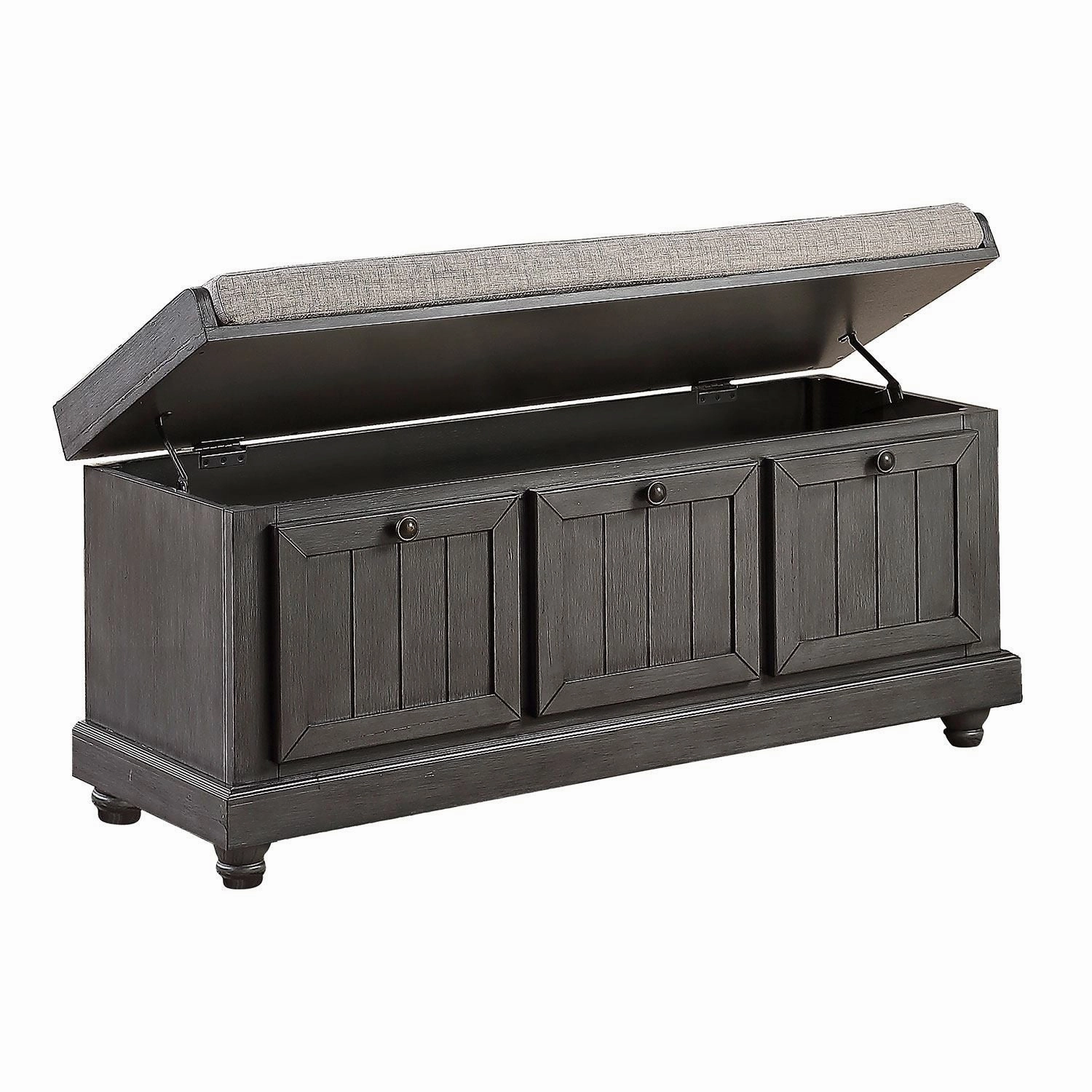 Woodwell Bench - Dark Grey